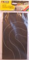 NOCH 60707 Asphalt Road 'H0' 66mm (2 sheets)